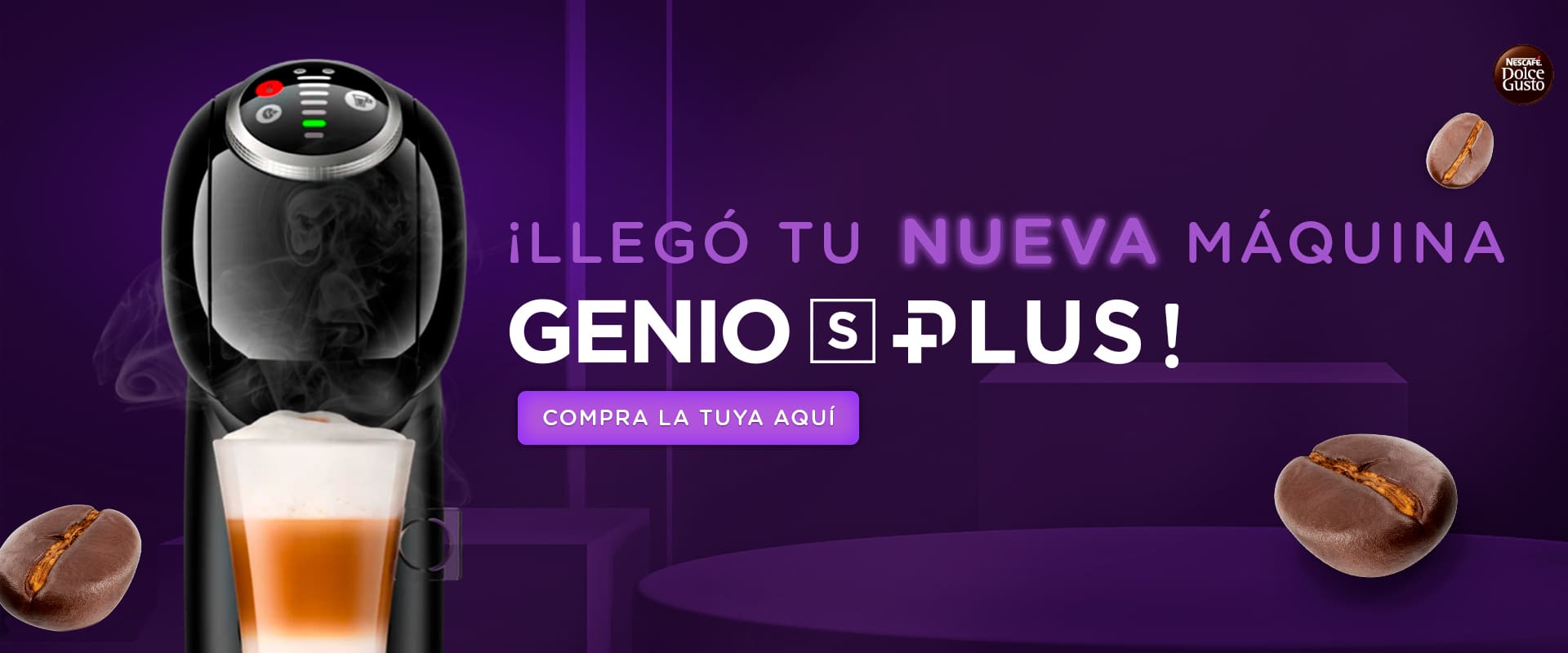 Máquina de café Nescafé Dolce Gusto disponible en Venezuela