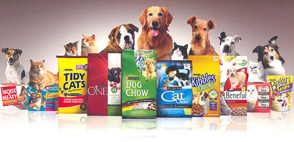 selection of Nestlé Purina Petcare products