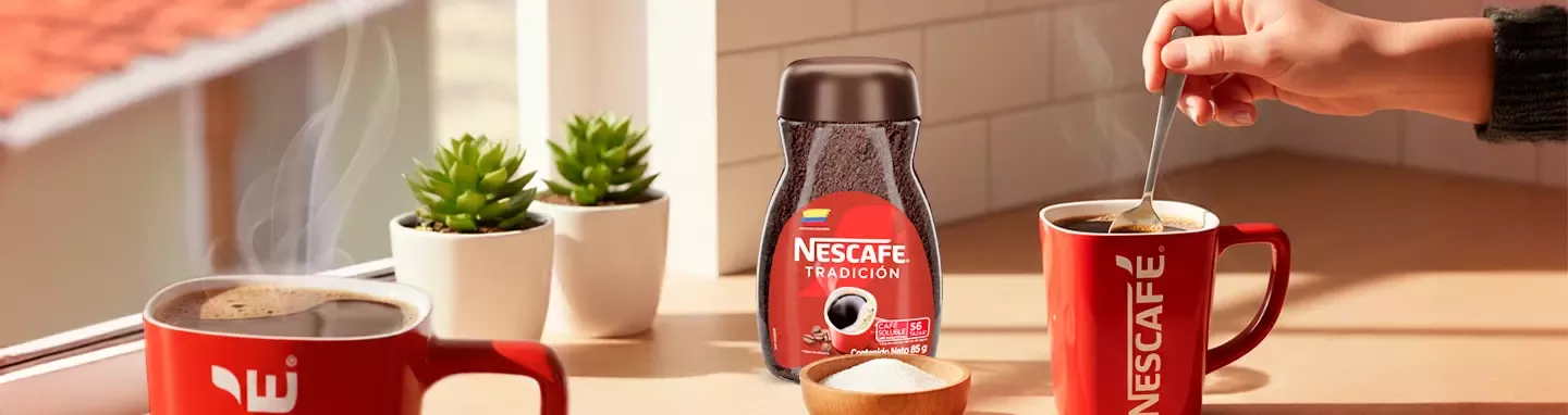 Banner Nescafé