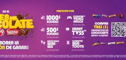 Términos y condiciones Promoción Mes del chocolate