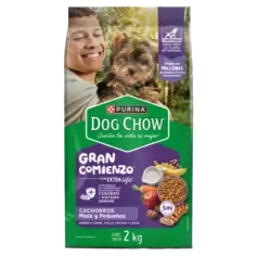Empaque Dog Chow cachorros pequeños