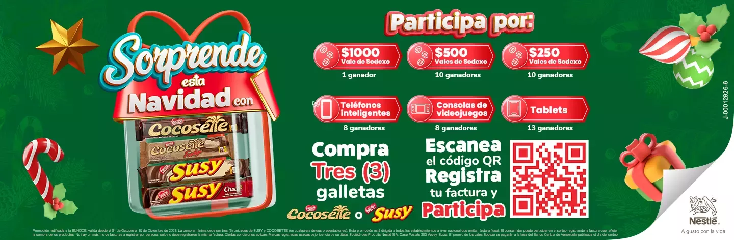 Sorprende esta Navidad con COCOSETTE® y SUSY®