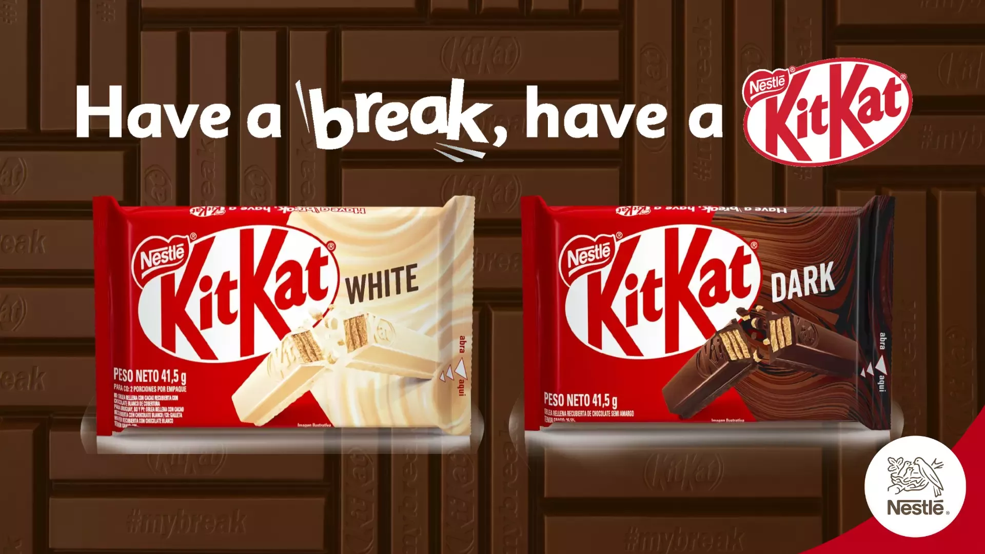 Nuevos sabores “White y Dark”