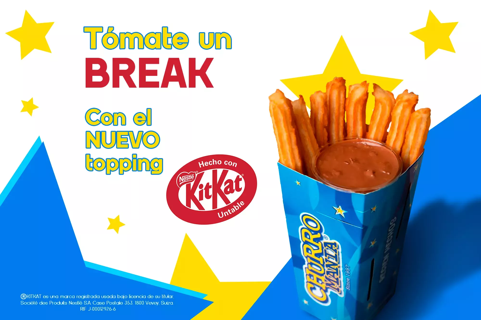 BANNER KITKAT CHURROMANIA