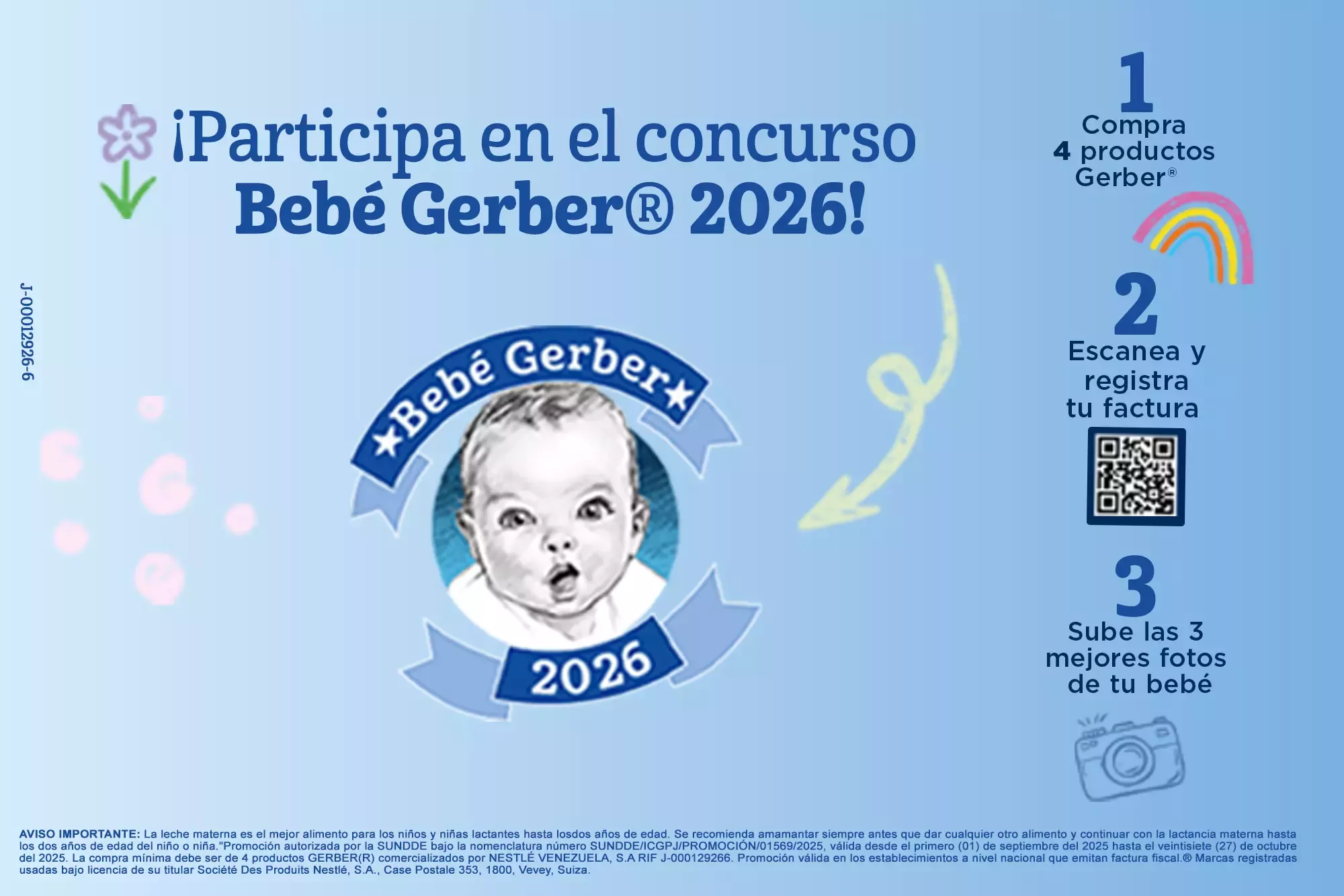 regresa bebe gerber 2026